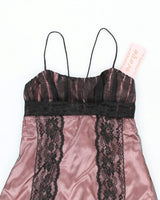 Deadstock Scene Lace-up Dress - S