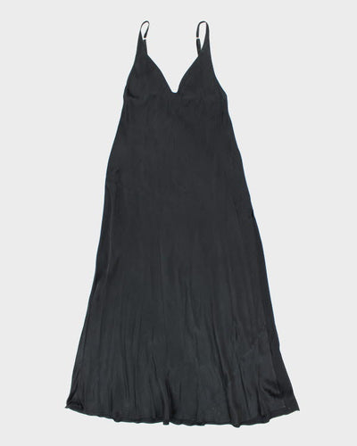 Vintage 90s Silk & Satin Slip Dress - M