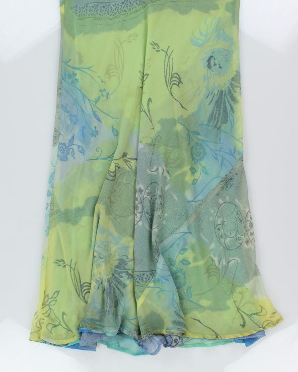 Vintage 00s Meadow Lane Sheer Dress - L