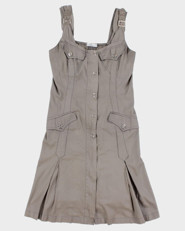 Y2k 00s F&2 Cargo Dress - L
