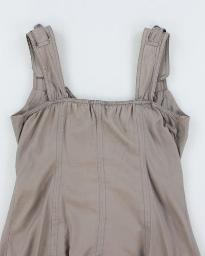Y2k 00s F&2 Cargo Dress - L