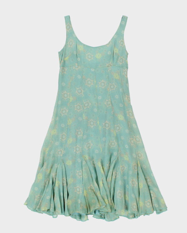 Y2k 00s Jacob Silk Dress - S