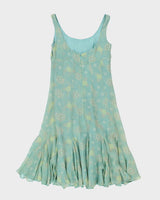 Y2k 00s Jacob Silk Dress - S