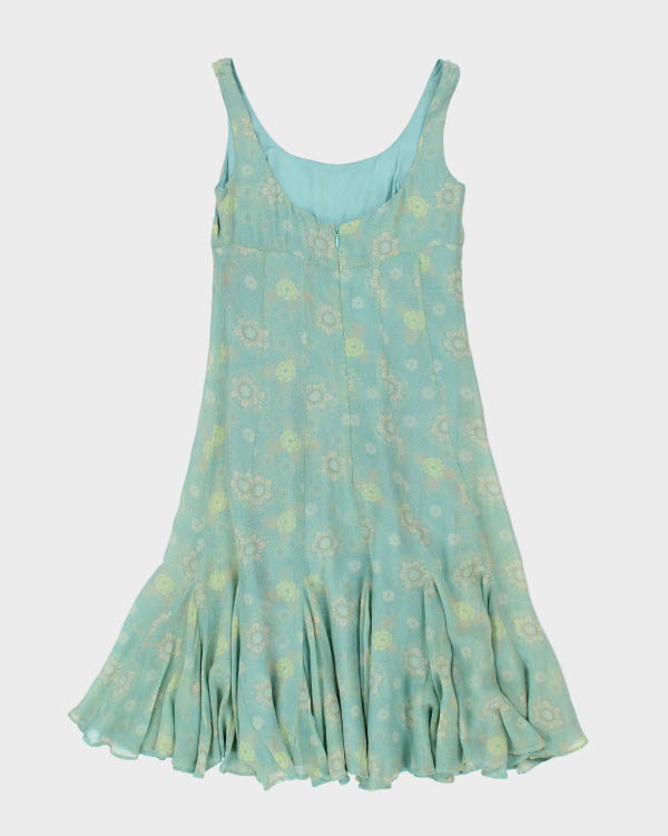 Y2k 00s Jacob Silk Dress - S