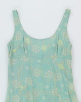 Y2k 00s Jacob Silk Dress - S