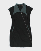 Vintage Y2k 00s SkunkFunk Zip Dress - M