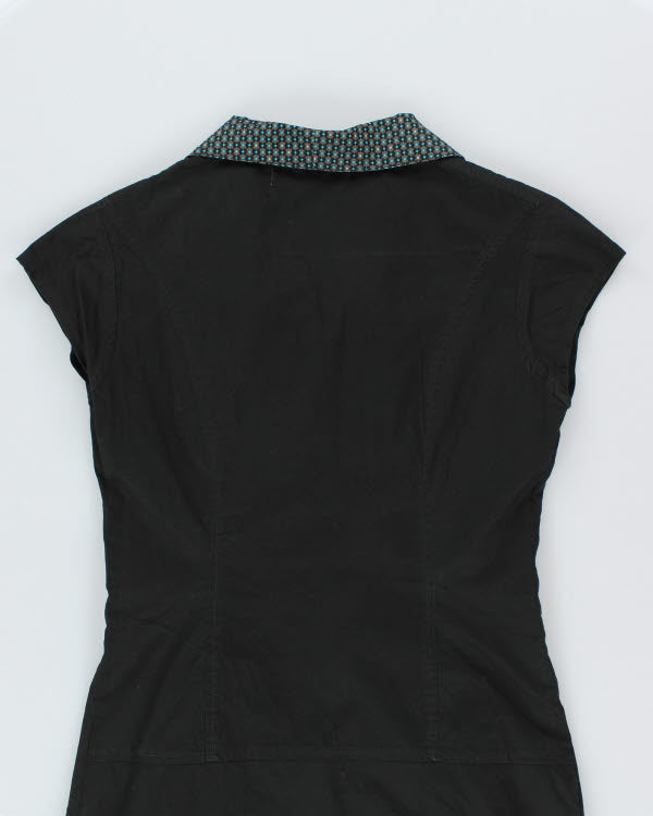 Vintage Y2k 00s SkunkFunk Zip Dress - M