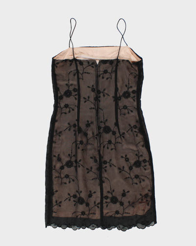 Vintage 90s Amazing Foral Mini Dress - S
