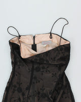 Vintage 90s Amazing Foral Mini Dress - S