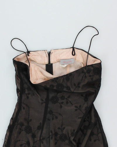 Vintage 90s Amazing Foral Mini Dress - S