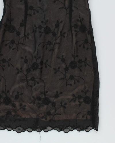 Vintage 90s Amazing Foral Mini Dress - S