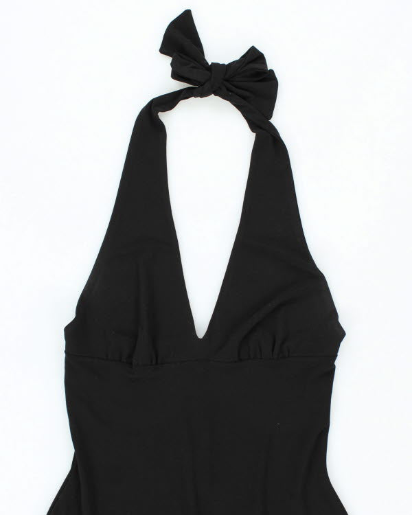 Y2k 00s Smartset Halter-neck Dress - S