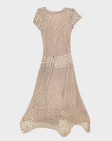 Y2k 00s Kroshetta Gold Dress - M