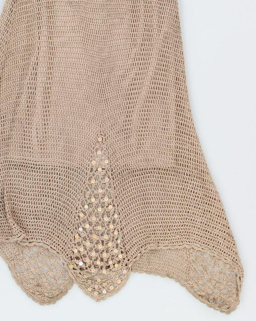 Y2k 00s Kroshetta Gold Dress - M