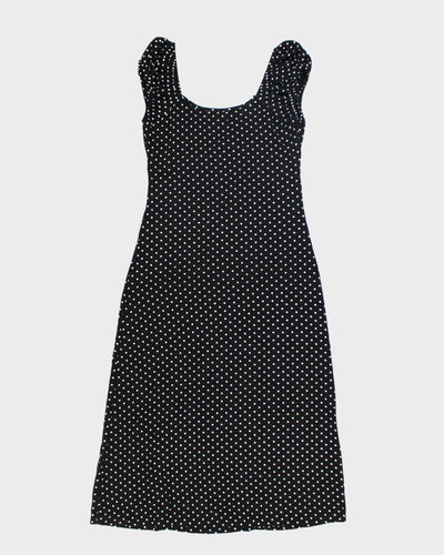 Y2k 00s Raindrops Polka Dot Dress - S