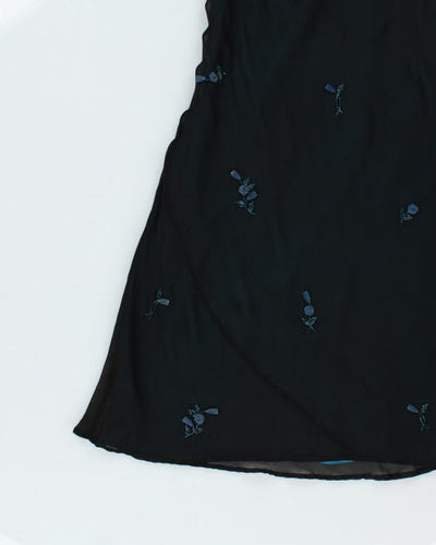 Vintage 90s Jessica Beaded Dress - S
