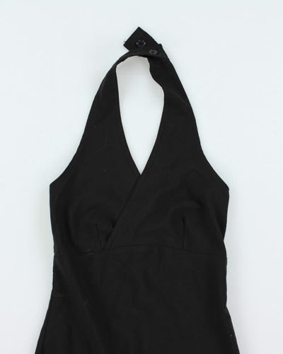 Vintage 90s Garage Halter Neck Dress - XS