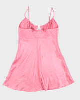 Y2k 00s La Senza Pink Slip Dress - M