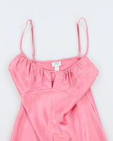 Y2k 00s La Senza Pink Slip Dress - M