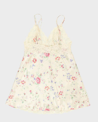Vintage 90s Versailles Floral Slip Dress - M