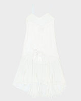 Vintage 90s La Vie En Rose Bow Slip Dress - S