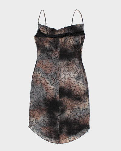 Y2k 00s  M Studio Cowl Neck Dress - L