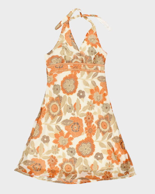 Y2k 00s Reitmans Halter Neck Dress - S