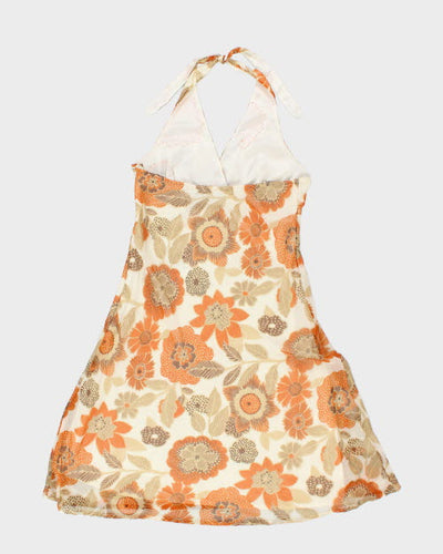 Y2k 00s Reitmans Halter Neck Dress - S