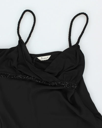 Vintage 90s Jessica Black Dress - L