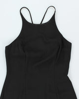 Y2k 00s Vittoria Virini Black Dress - S