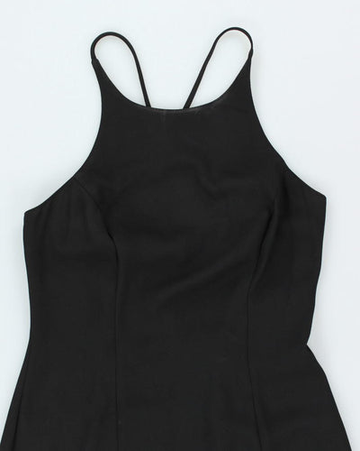 Y2k 00s Vittoria Virini Black Dress - S