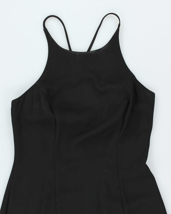 Y2k 00s Vittoria Virini Black Dress - S