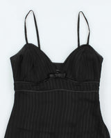 Y2k 00s Shelly Klassen Silk Dress - S