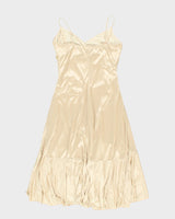 Y2k 00s Ruby Rox Gold Dress - S
