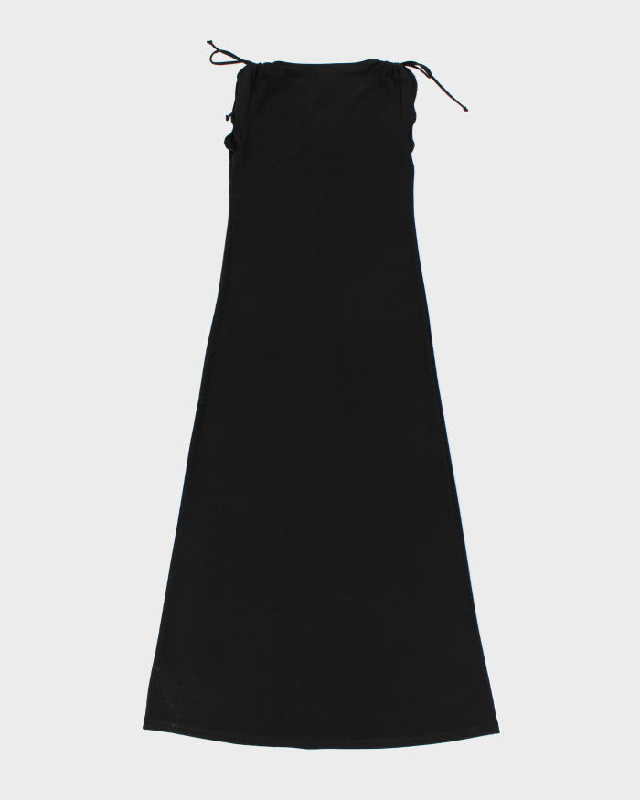 Vintage 90s Jacob Sparkly Black Dress - XS