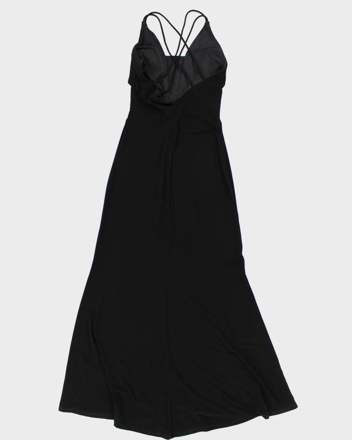 Y2k 00s Bellissima Black Maxi Dress - S
