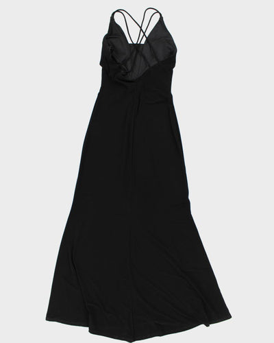 Y2k 00s Bellissima Black Maxi Dress - S