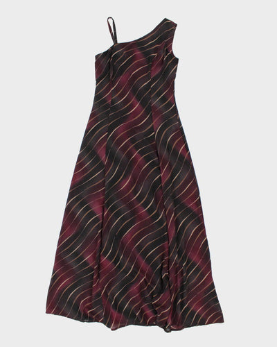Vintage 90s Jai Hua One Shoulder Dress - S