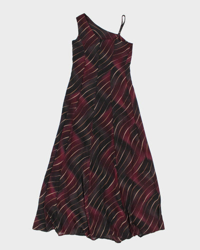 Vintage 90s Jai Hua One Shoulder Dress - S
