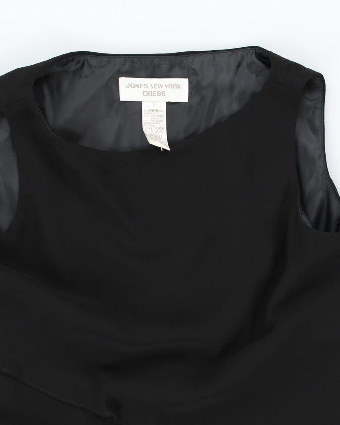Vintage 90s Jones New York Black Dress - M