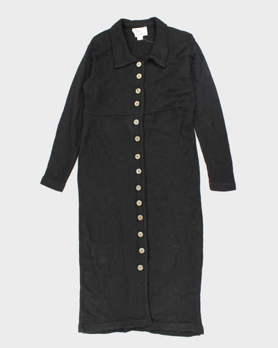 Vintage Sarah Elizabeth Wool Blend Button-Up Dress - L