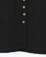 Vintage Sarah Elizabeth Wool Blend Button-Up Dress - L