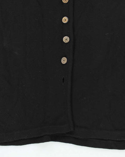 Vintage Sarah Elizabeth Wool Blend Button-Up Dress - L