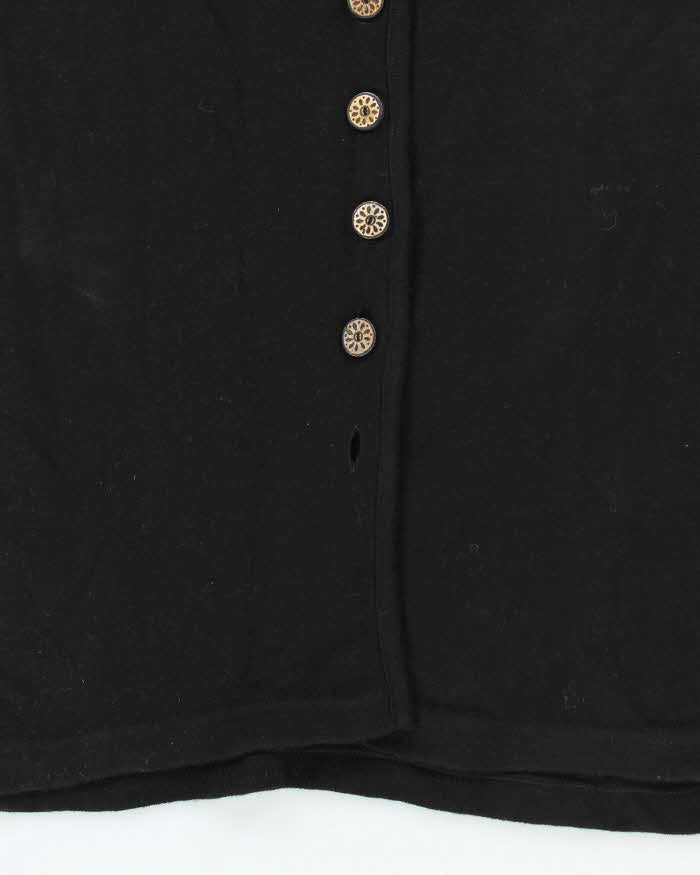 Vintage Sarah Elizabeth Wool Blend Button-Up Dress - L