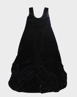 Vintage 90s Sympli Velvet Dress - S