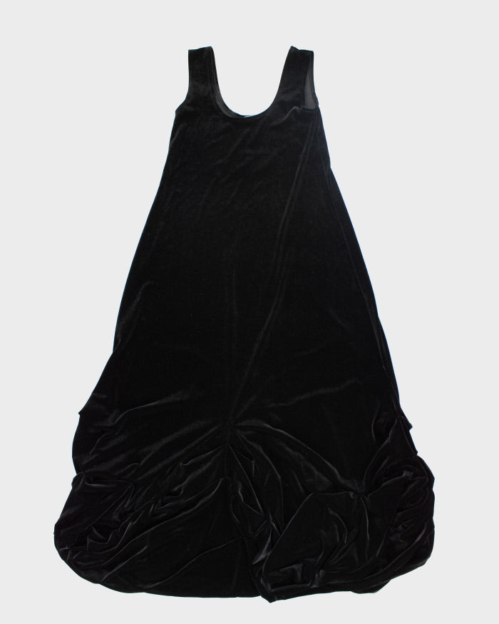 Vintage 90s Sympli Velvet Dress - S