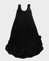 Vintage 90s Sympli Velvet Dress - S