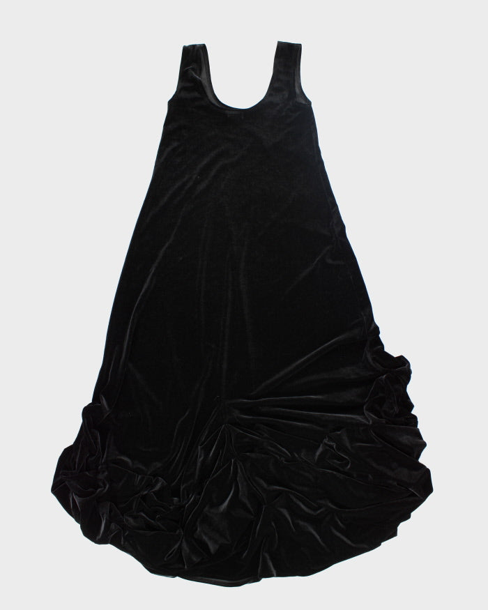 Vintage 90s Sympli Velvet Dress - S