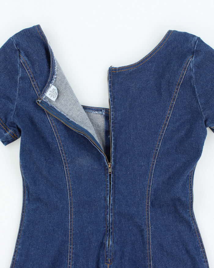 Robe En Jean Dkny Vintage Robe En Jean Dkny Vintage