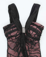 Y2k 00s Le Chateau Mini Dress - XXS